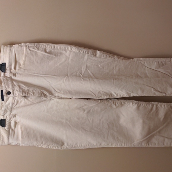 Women's Talbot's cream corduroy straight legged jeans - Picture 3 of 6
